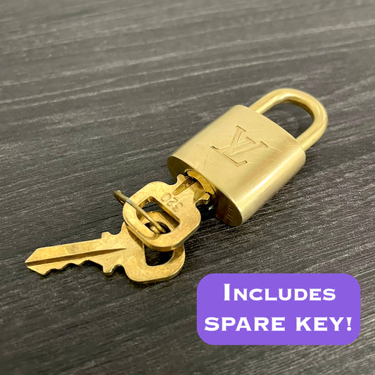 SOLD! Louis Vuitton Lock & Key with Spare