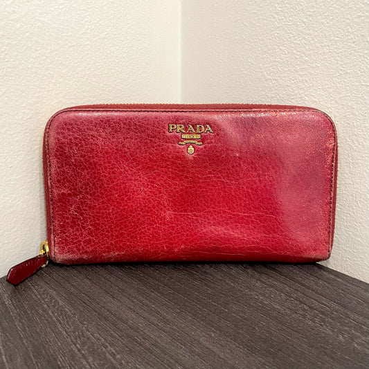 SOLD! Prada Leather Wallet