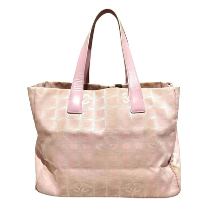#1154 CHANEL Pink Ligne Tote
