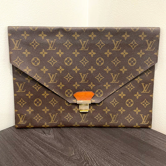 SOLD! Louis Vuitton Monogram Document Case