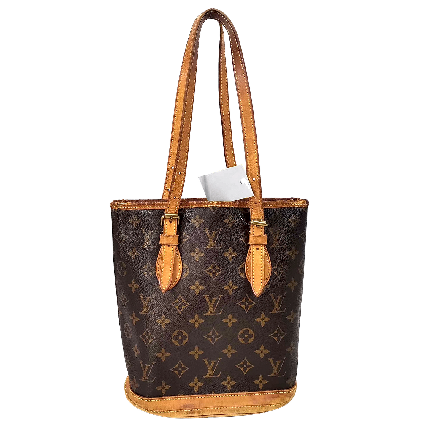 1175 LOUIS VUITTON Monogram Bucket Tote (Cigarette Odor)