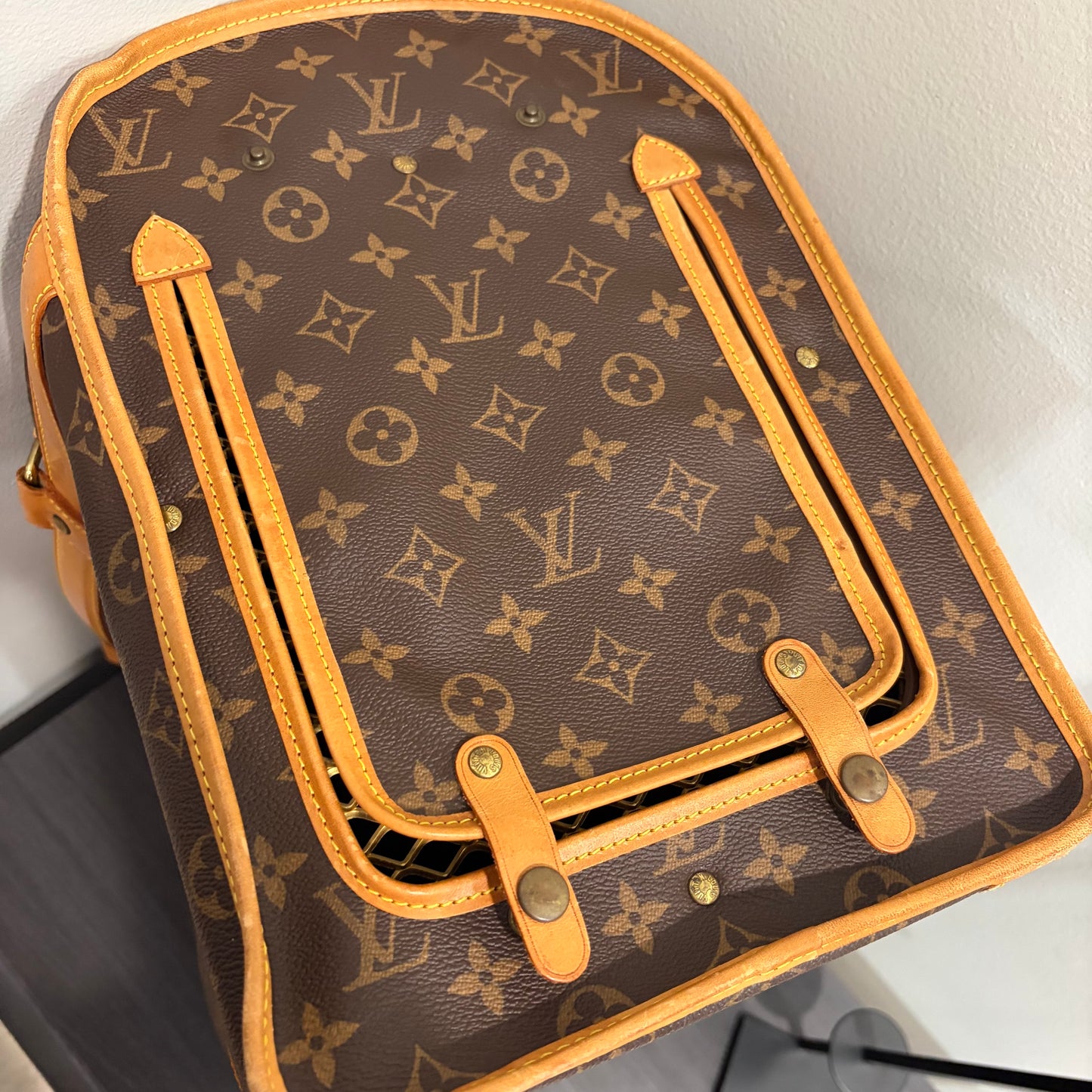 8917 LOUIS VUITTON Sac Champ 50 Pet Bag Carrier