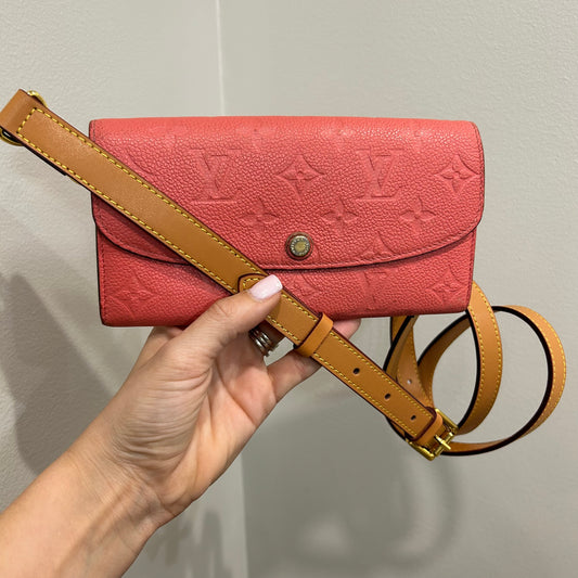 SOLD! Louis Vuitton Empreinte Wallet w/ Strap