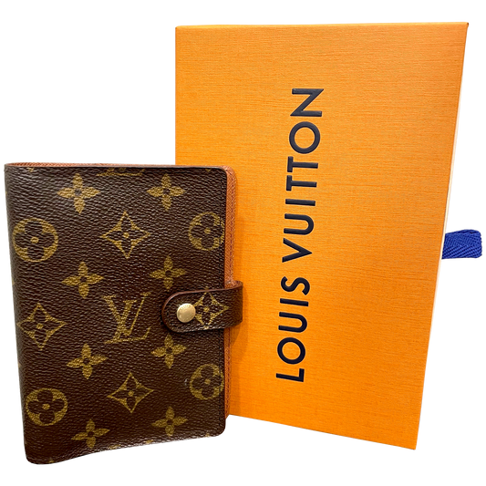 CLEARANCE #127 LOUIS VUITTON Monogram Agenda PM & Box