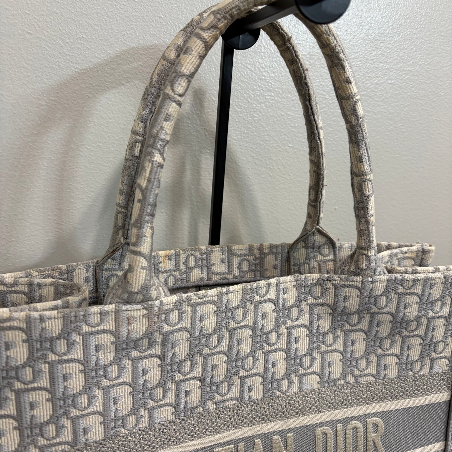 8898 CHRISTIAN DIOR Oblique Medium Book Tote MSRP $3450