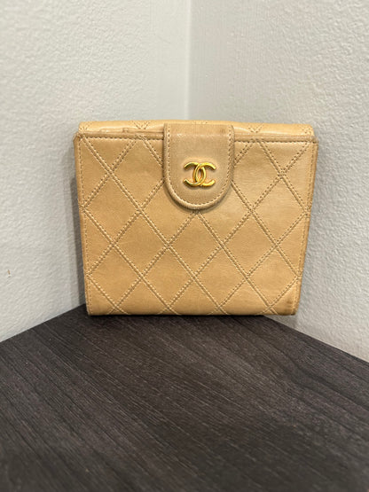 SOLD! CHANEL Beige Wallet