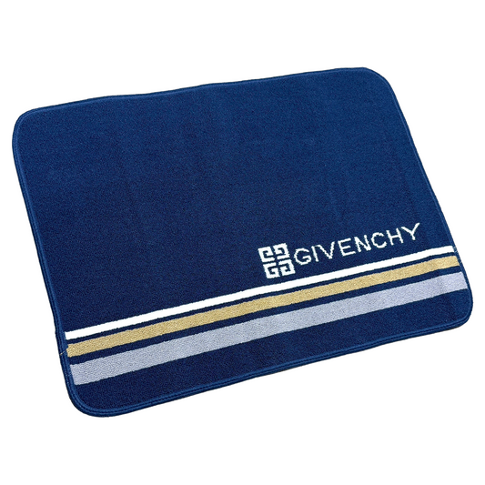#1462 GIVENCHY Navy Blue Bath Mat