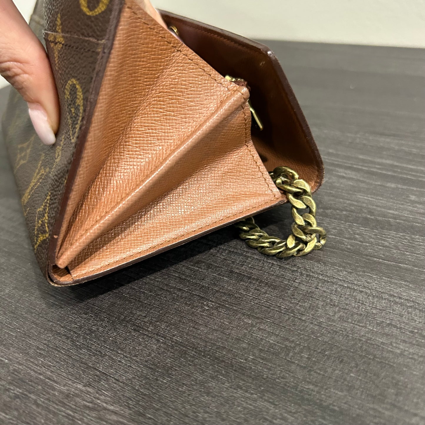 SOLD! Louis Vuitton Wallet w/ Chain