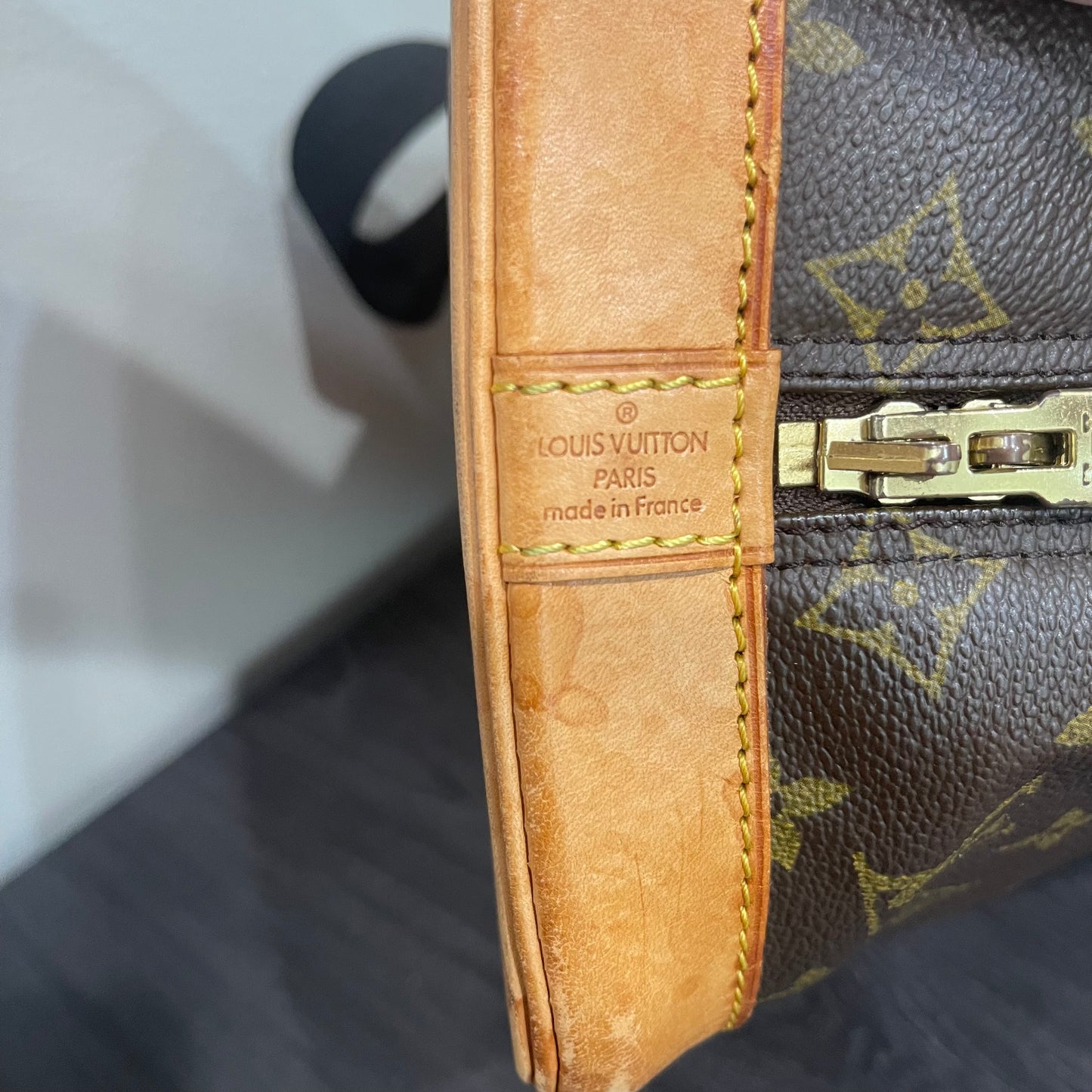 SOLD! Louis Vuitton Monogram Alma with Lock & Key