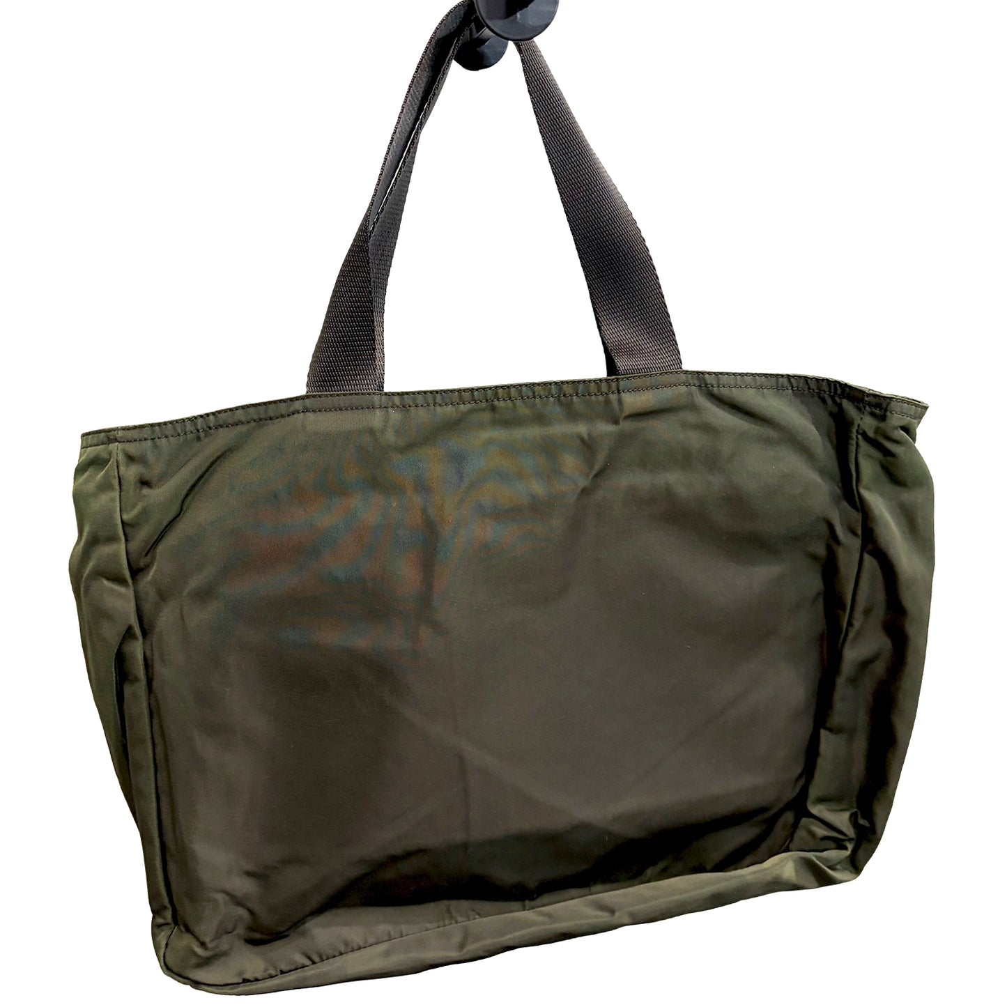 8858 PRADA Tessuto Green Tote