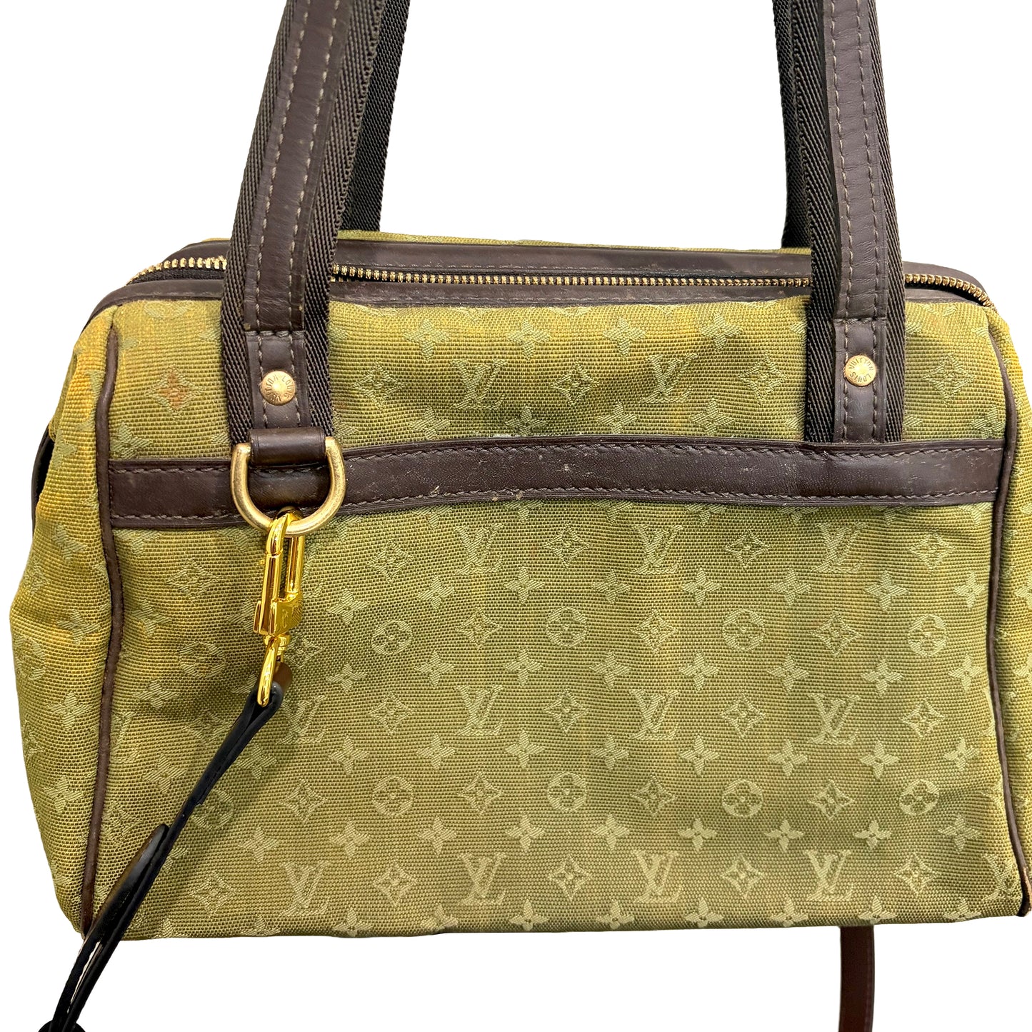 8847 LOUIS VUITTON Green MiniLin Josephine