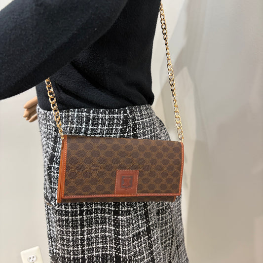 #1705 CELINE Macadam Long Wallet