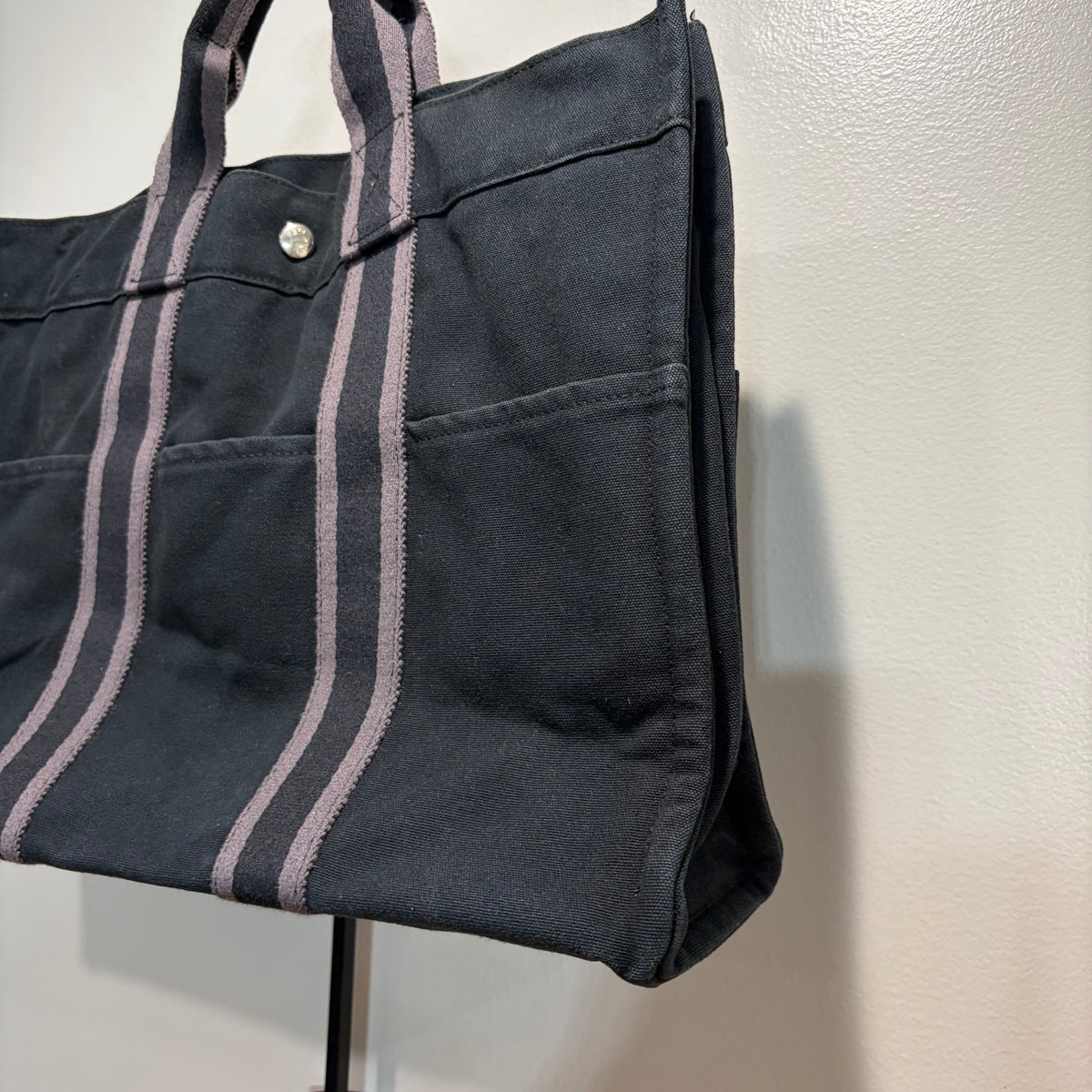 #105 HERMES Black Tote