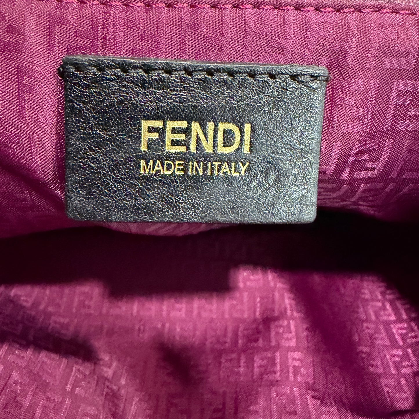 8904 FENDI Purple Tote