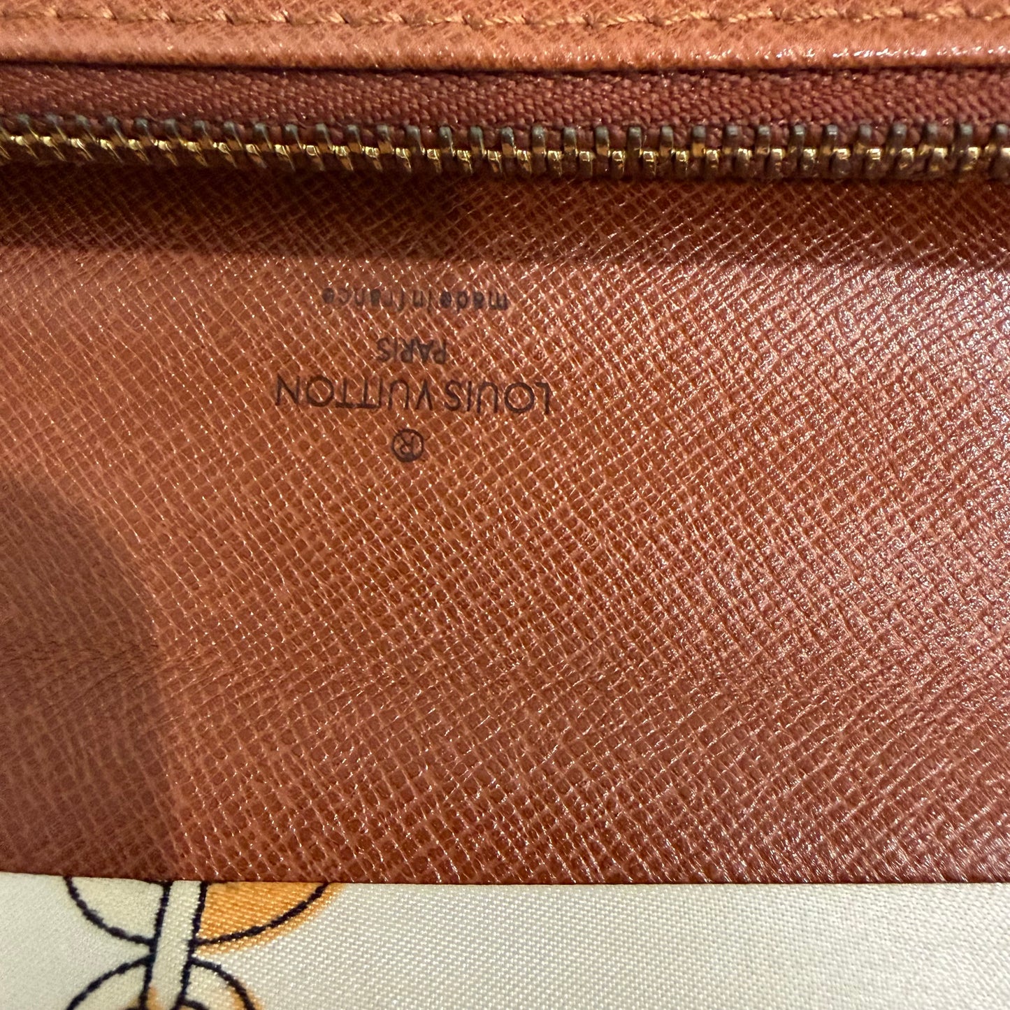 #1101-15 LOUIS VUITTON Monogram Monceau 27 with Removable Chain