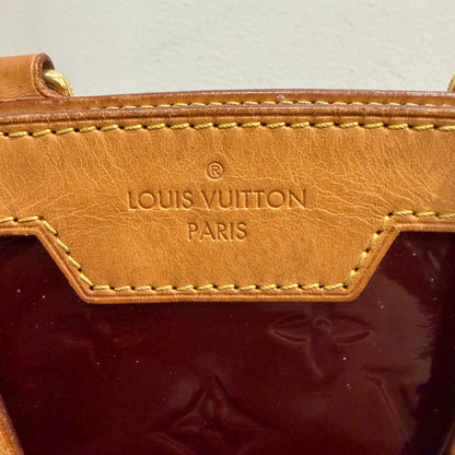 8891 LOUIS VUITTON Burgundy Vernis Brea MM
