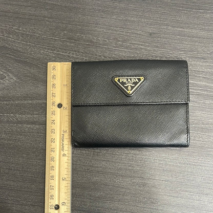 SOLD! Set of 2 Prada Nylon Baguette & Leather Wallet