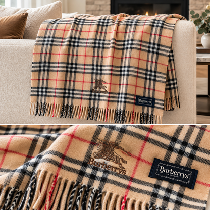 BURBERRY Vintage Throw Blanket(Oct 31)