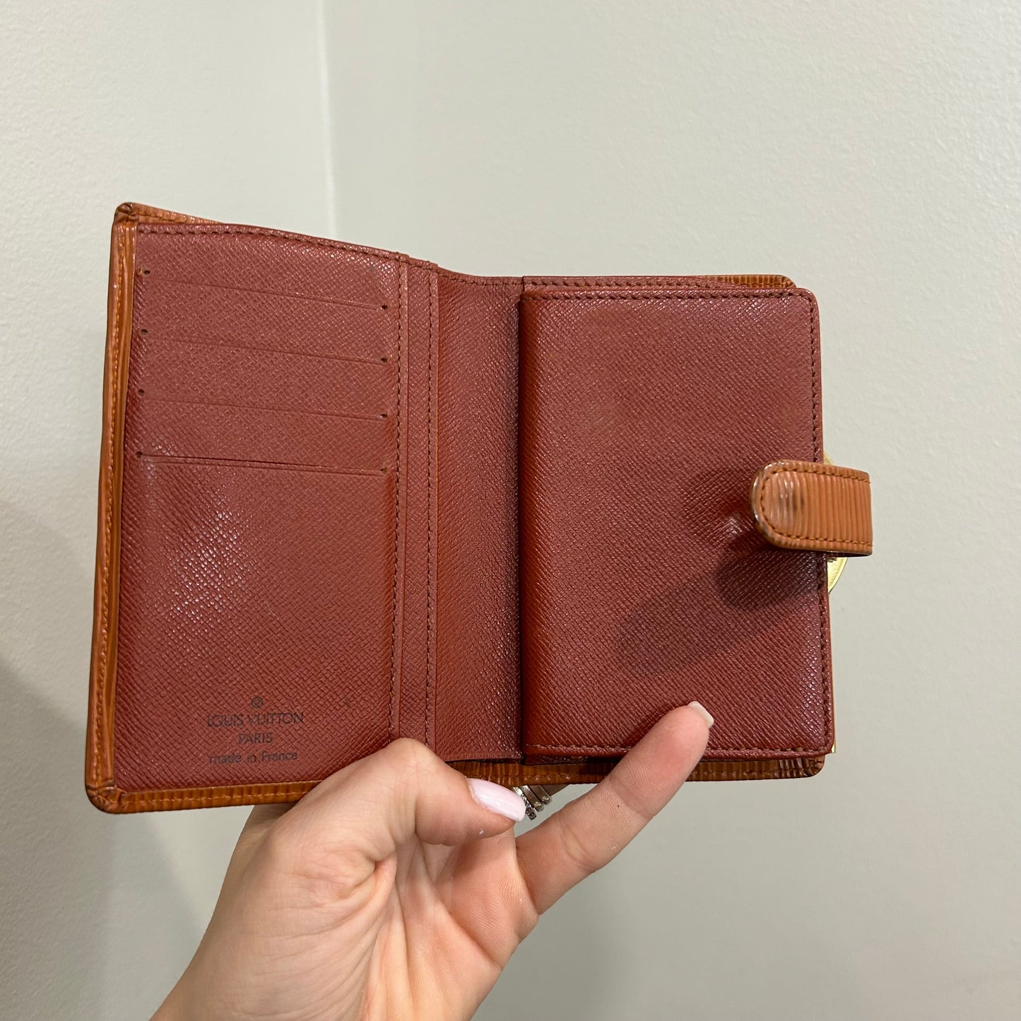 SOLD! Louis Vuitton Epi Wallet
