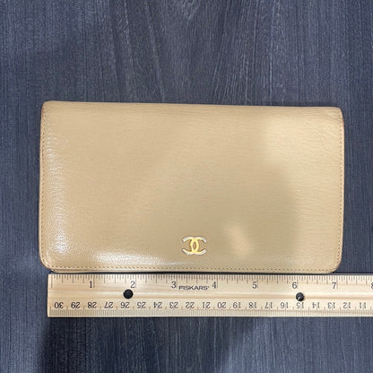 SOLD! CHANEL Leather Wallet