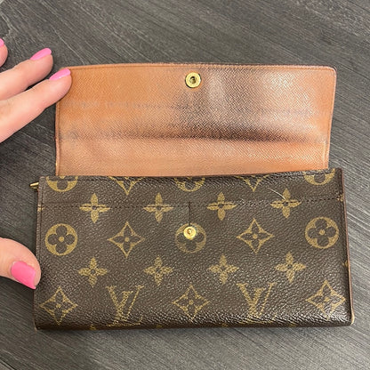 SOLD! Louis Vuitton Monogram Wallet