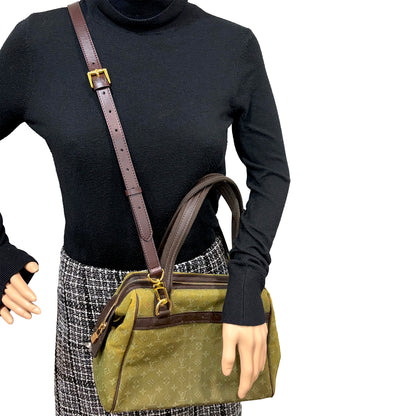 8847 LOUIS VUITTON Green MiniLin Josephine