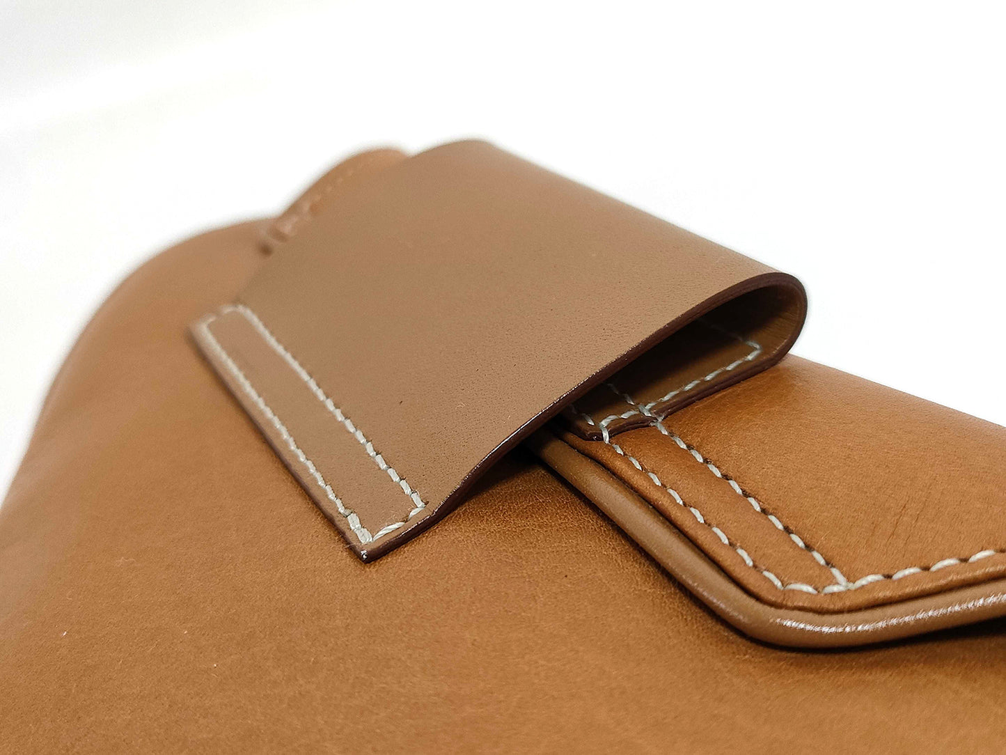 #1219 CHRISTIAN DIOR Mini Leather Saddle Pouch Belt Bag