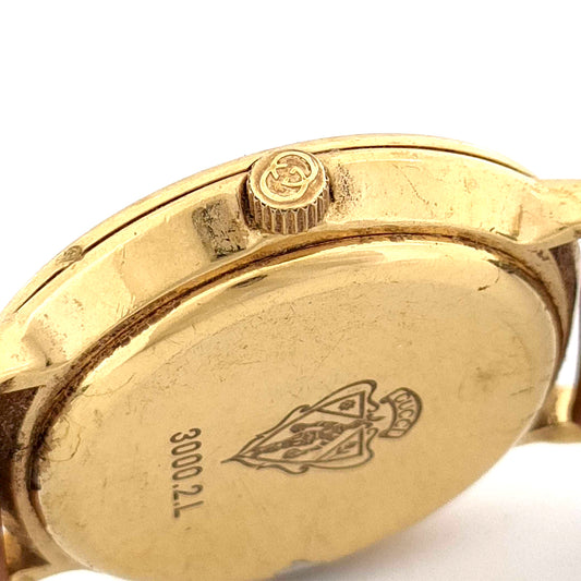 #1242 GUCCI Vintage 3000.2.L Women's Watch
