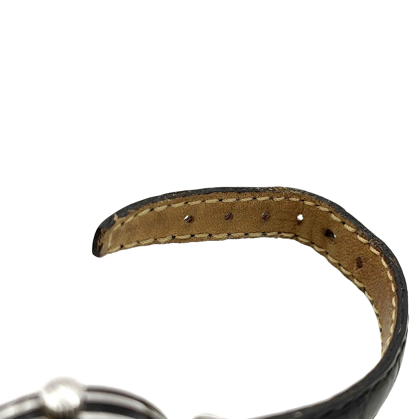 #1268 GUCCI 2040L Sherry Line Swiss Quartz-movement Round Stack Watch