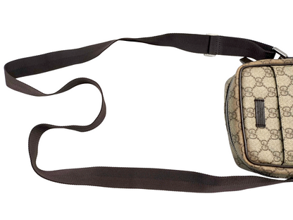 #1110 GUCCI GG Supreme Camera Crossbody Bag