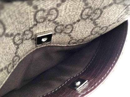 #1110 GUCCI GG Supreme Camera Crossbody Bag