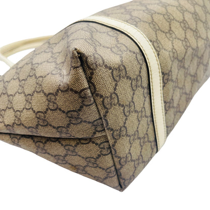 #1104 GUCCI GG Supreme Large Shoulder Tote