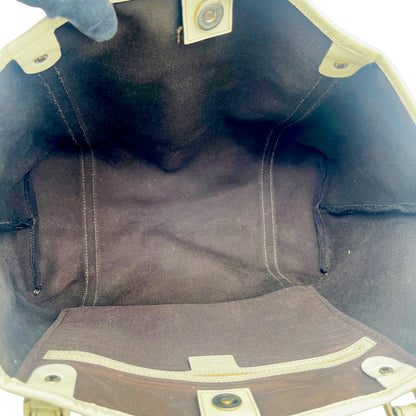 #1104 GUCCI GG Supreme Large Shoulder Tote