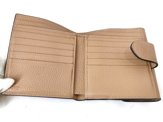 #1375 GUCCI GG Marmont Leather Bifold Wallet