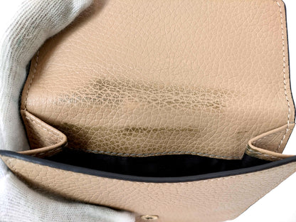 #1375 GUCCI GG Marmont Leather Bifold Wallet