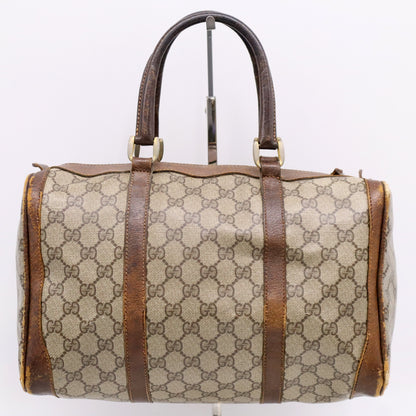 #1217 GUCCI Vintage Sherry Line GG Supreme Boston Bag