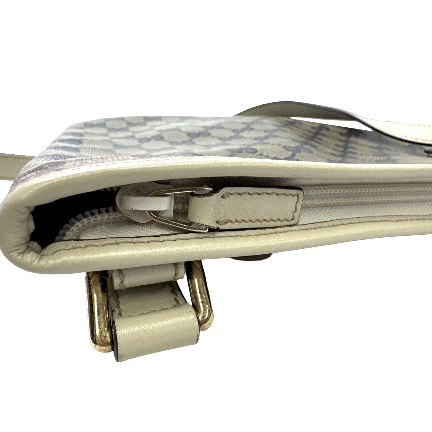 #1216 GUCCI GG Supreme Messenger Crossbody