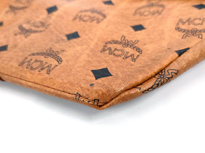 #1372 MCM Vintage Cognac Visetos Belt (Bum) Bag