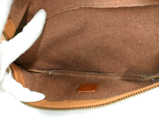 #1372 MCM Vintage Cognac Visetos Belt (Bum) Bag