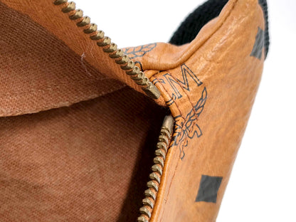 #1372 MCM Vintage Cognac Visetos Belt (Bum) Bag