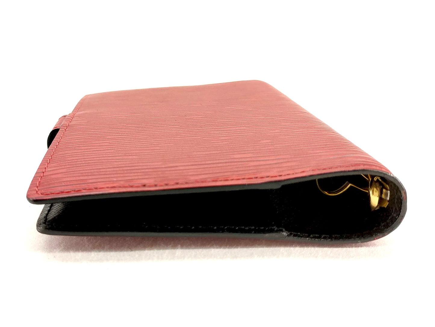 #1212 LOUIS VUITTON Red Epi Leather Agenda PM