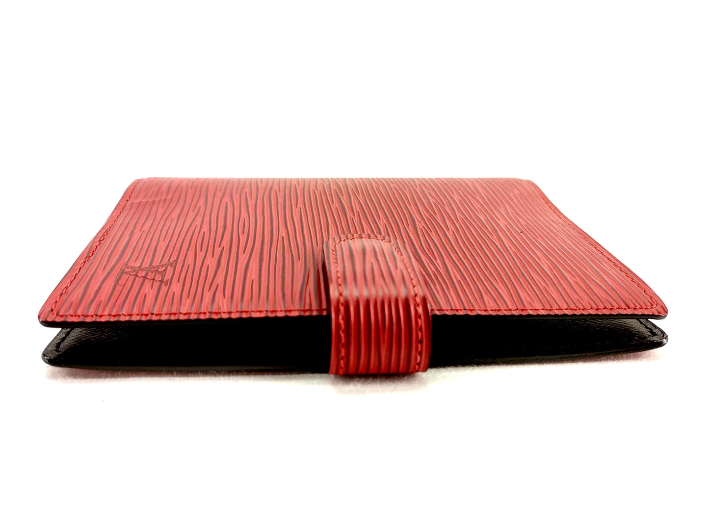 #1212 LOUIS VUITTON Red Epi Leather Agenda PM