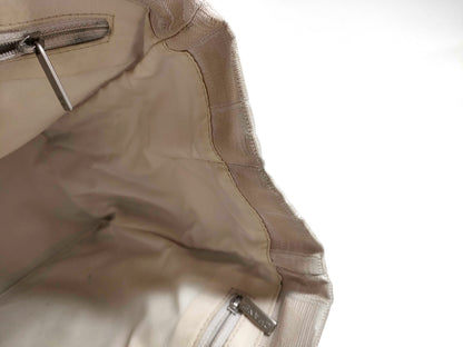 #1153 CHANEL Neutral Ligne Tote