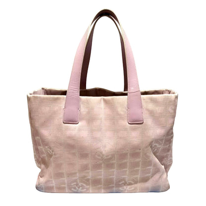 #1154 CHANEL Pink Ligne Tote