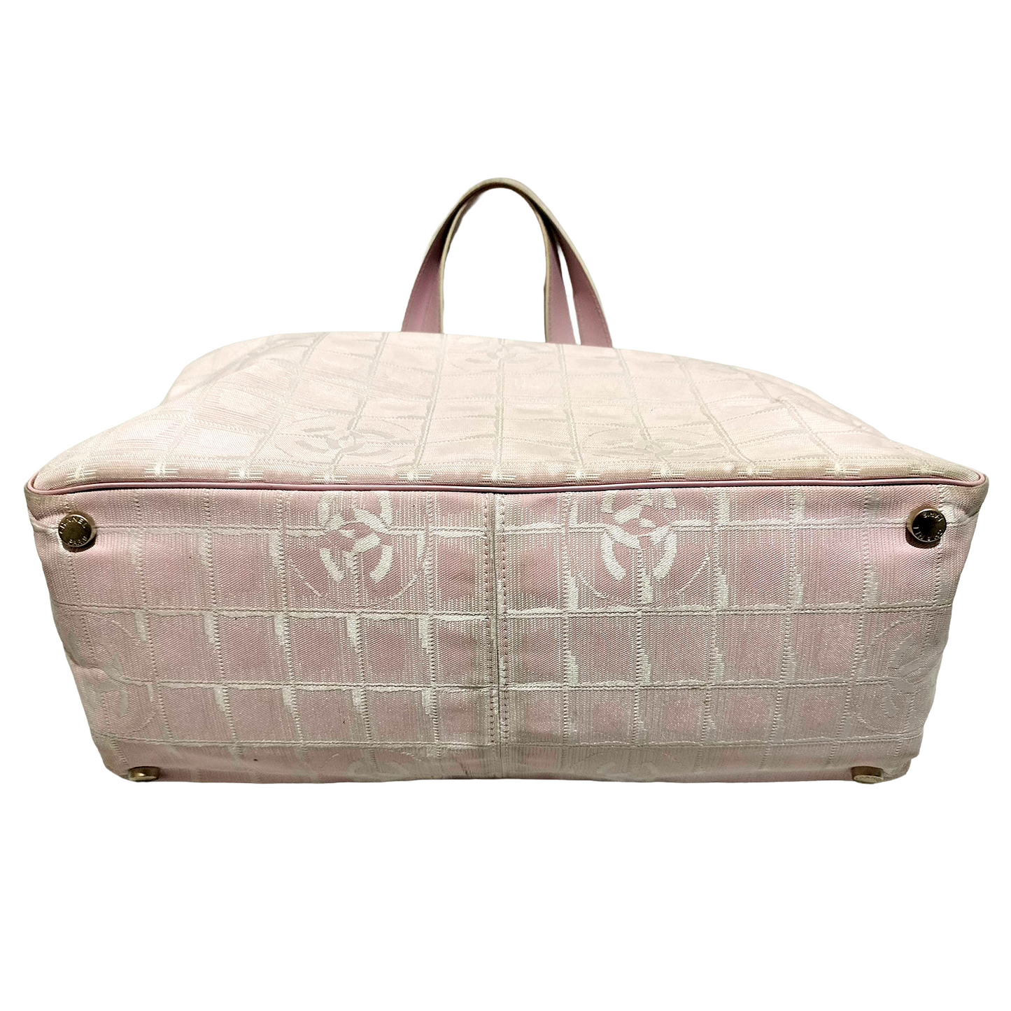#1154 CHANEL Pink Ligne Tote