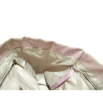 #1154 CHANEL Pink Ligne Tote