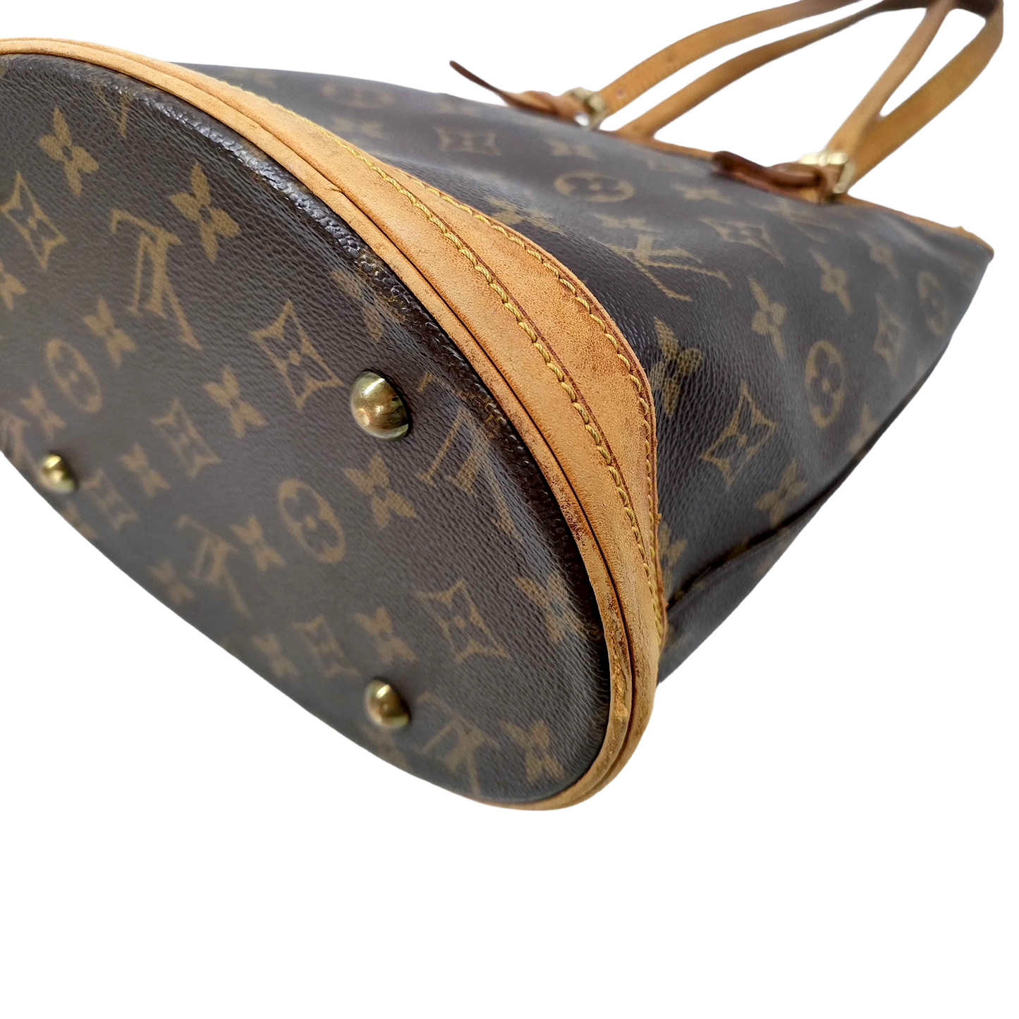 1175 LOUIS VUITTON Monogram Bucket Tote (Cigarette Odor)