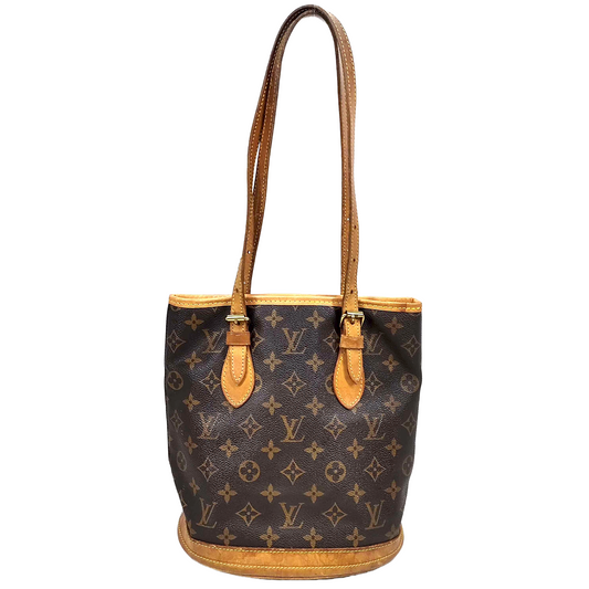 #1165 LOUIS VUITTON Monogram Bucket Tote