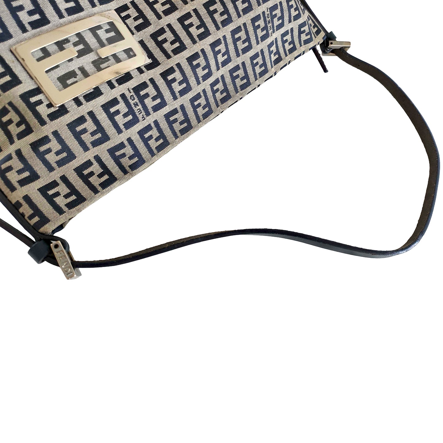 #1202 FENDI Zucchino Boat Pochette