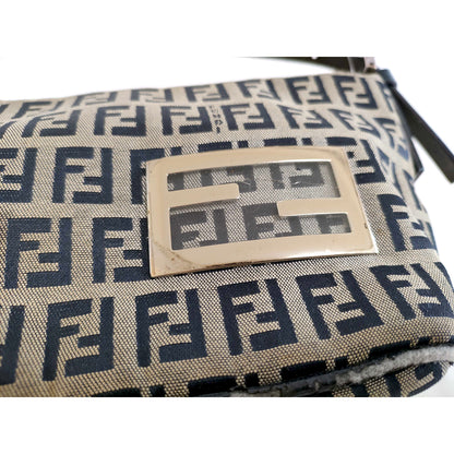 #1202 FENDI Zucchino Boat Pochette